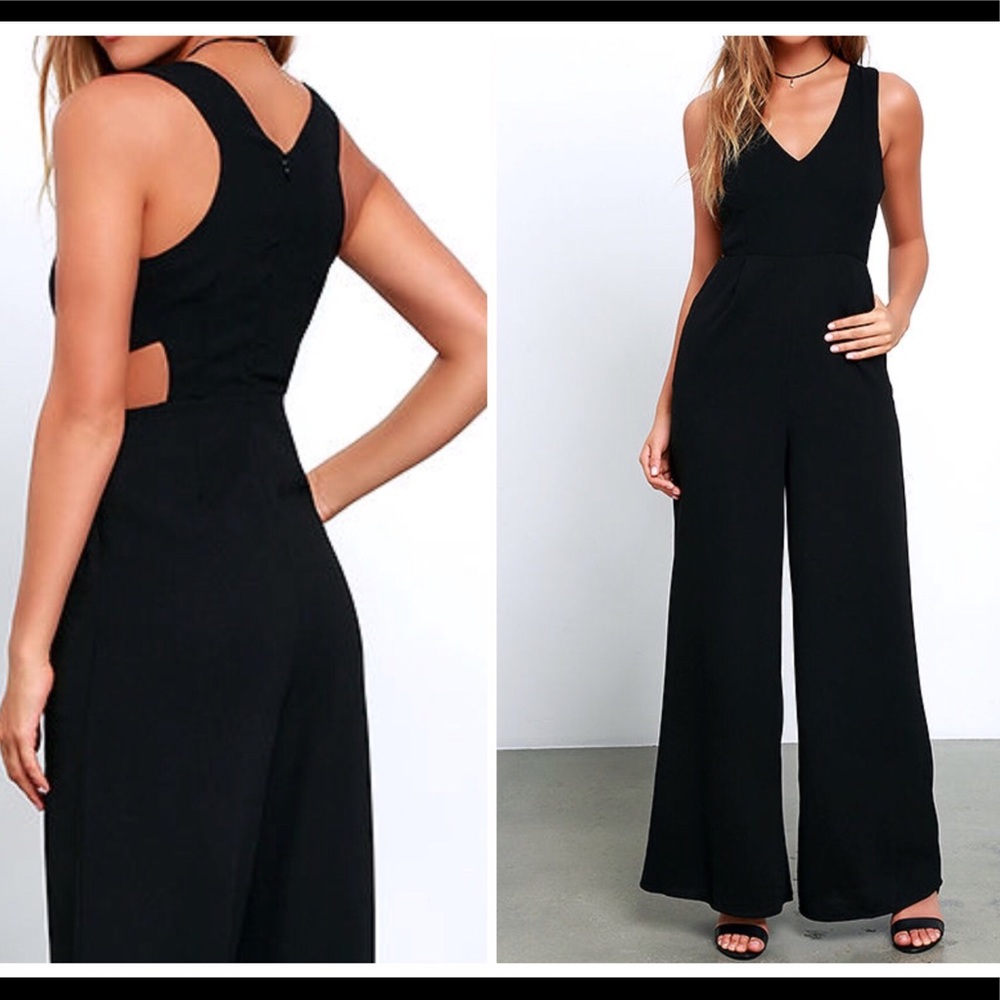 Dance off jumpsuit open sides romper lulus Xs